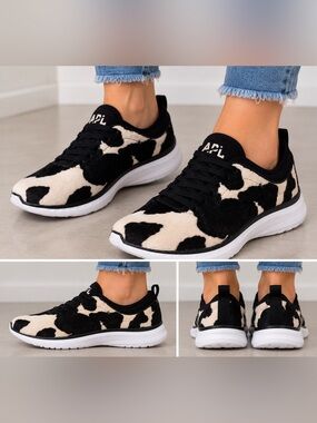 APL Women's Athletic Shoes - Black and White